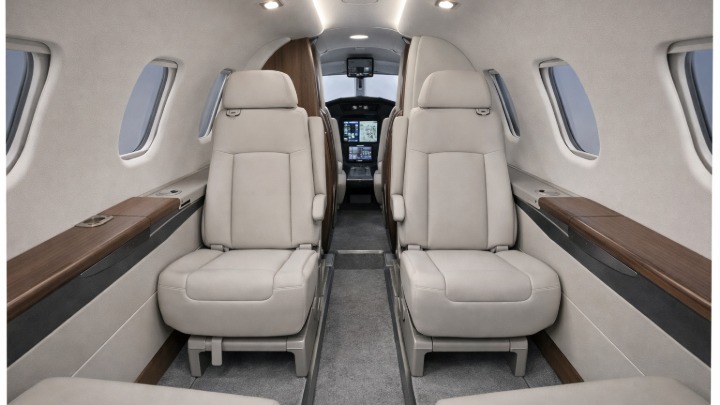 Piaggio Avanti P180 Jet Interior